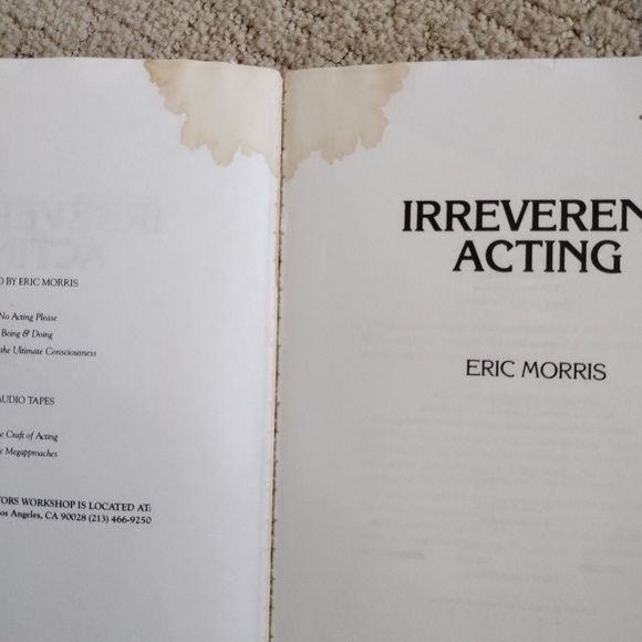Irreverent Acting : A Bold New Statement by Eric Morris (1992, Trade Paperback) - Picture 5 of 7